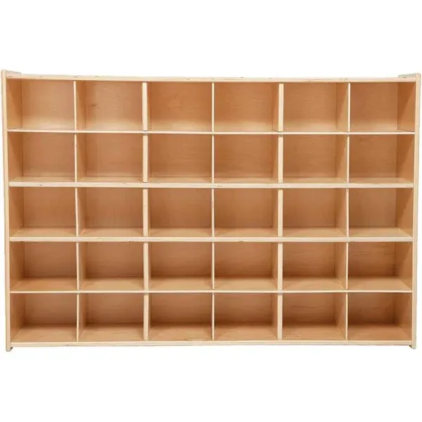 Contender 30 Cubby Wooden Storage Unit