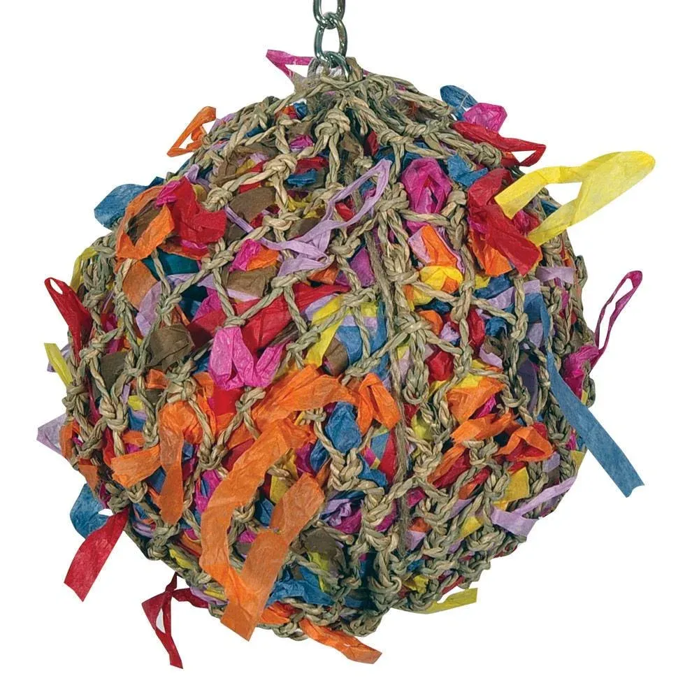 Sweet Feet & Beak Super Shredder Ball, Large