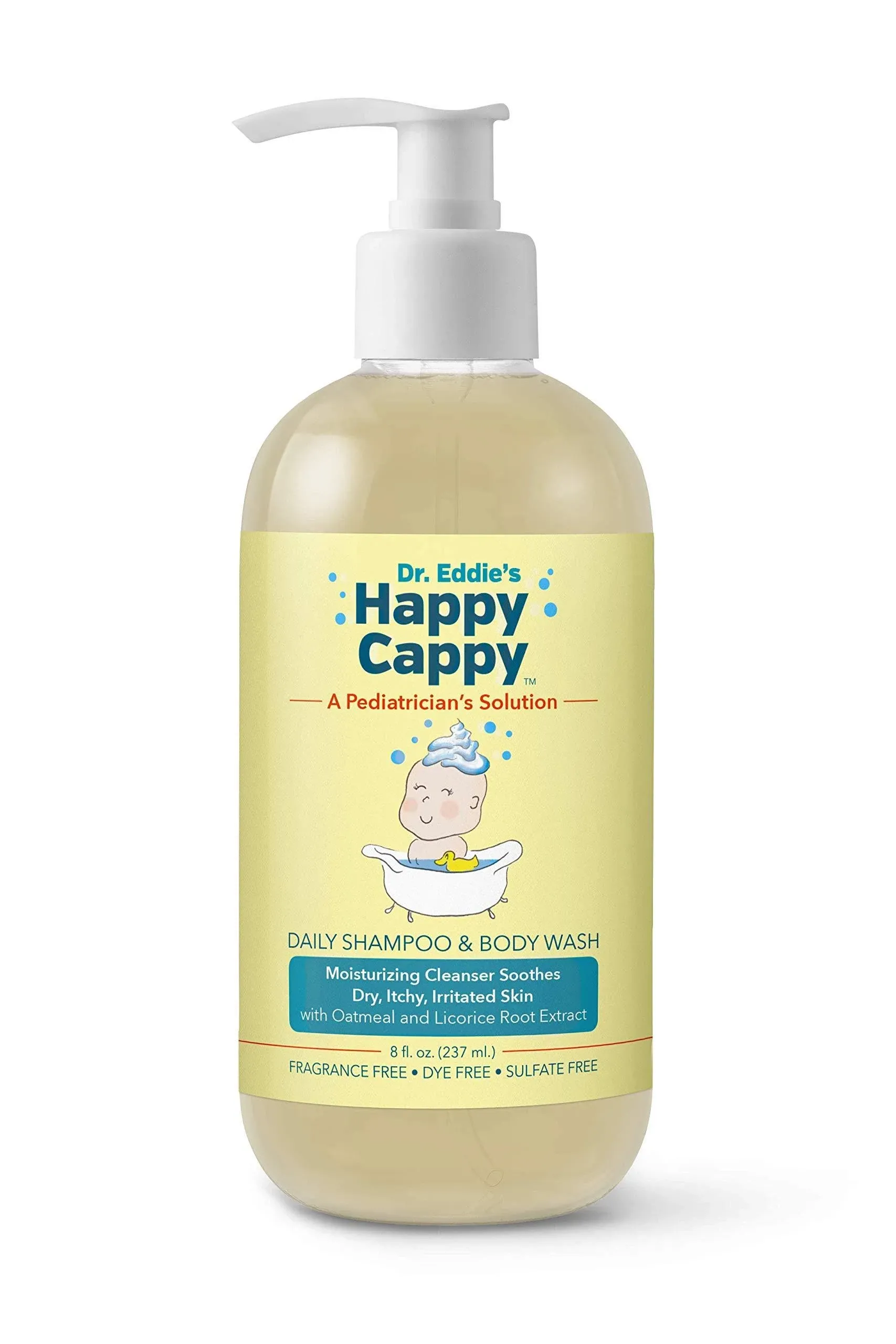 Happy Cappy Dr. Eddie's Daily Shampoo & Body Wash For Children