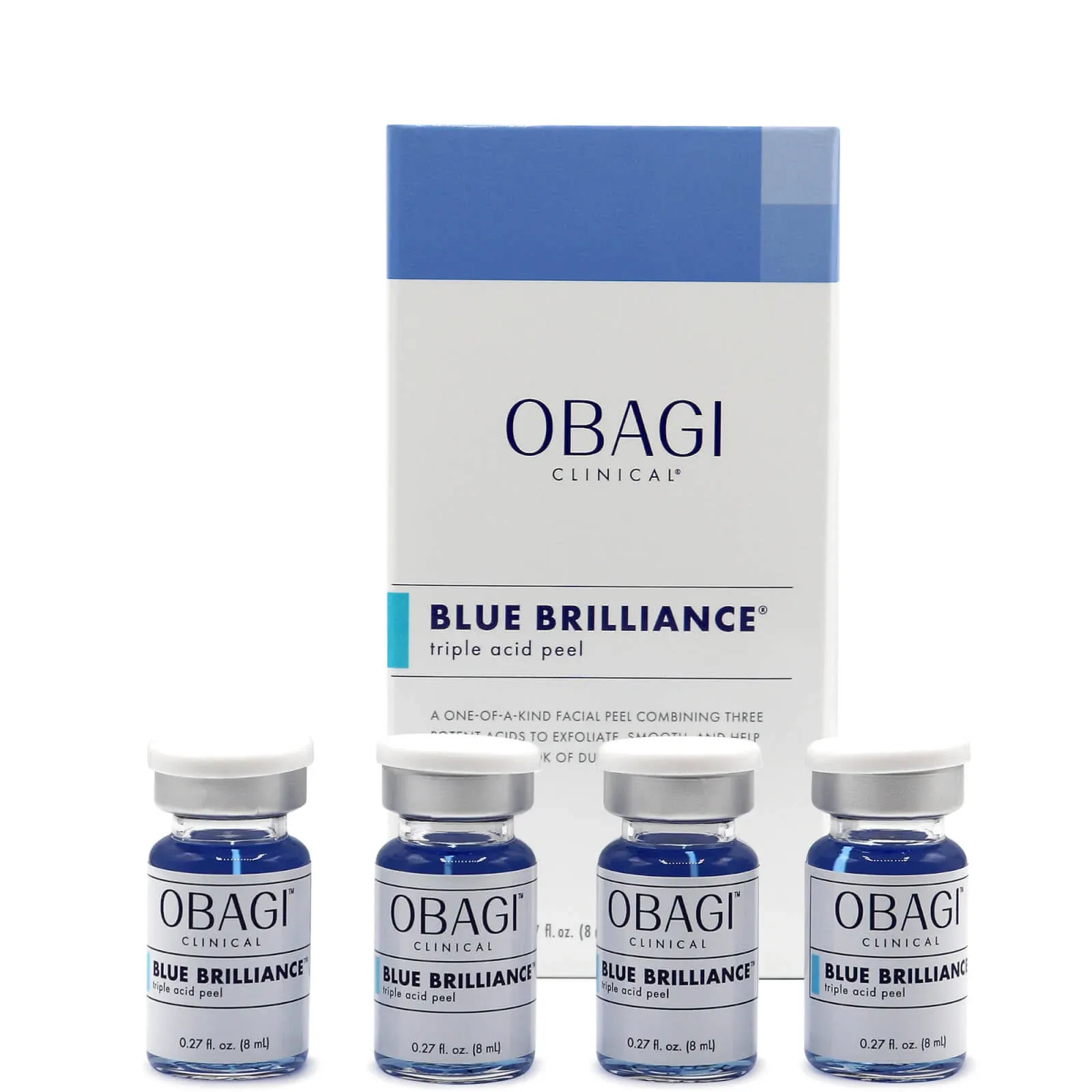 Obagi Blue Brilliance Triple Acid Peel 0.27 fl oz 4 Ct
