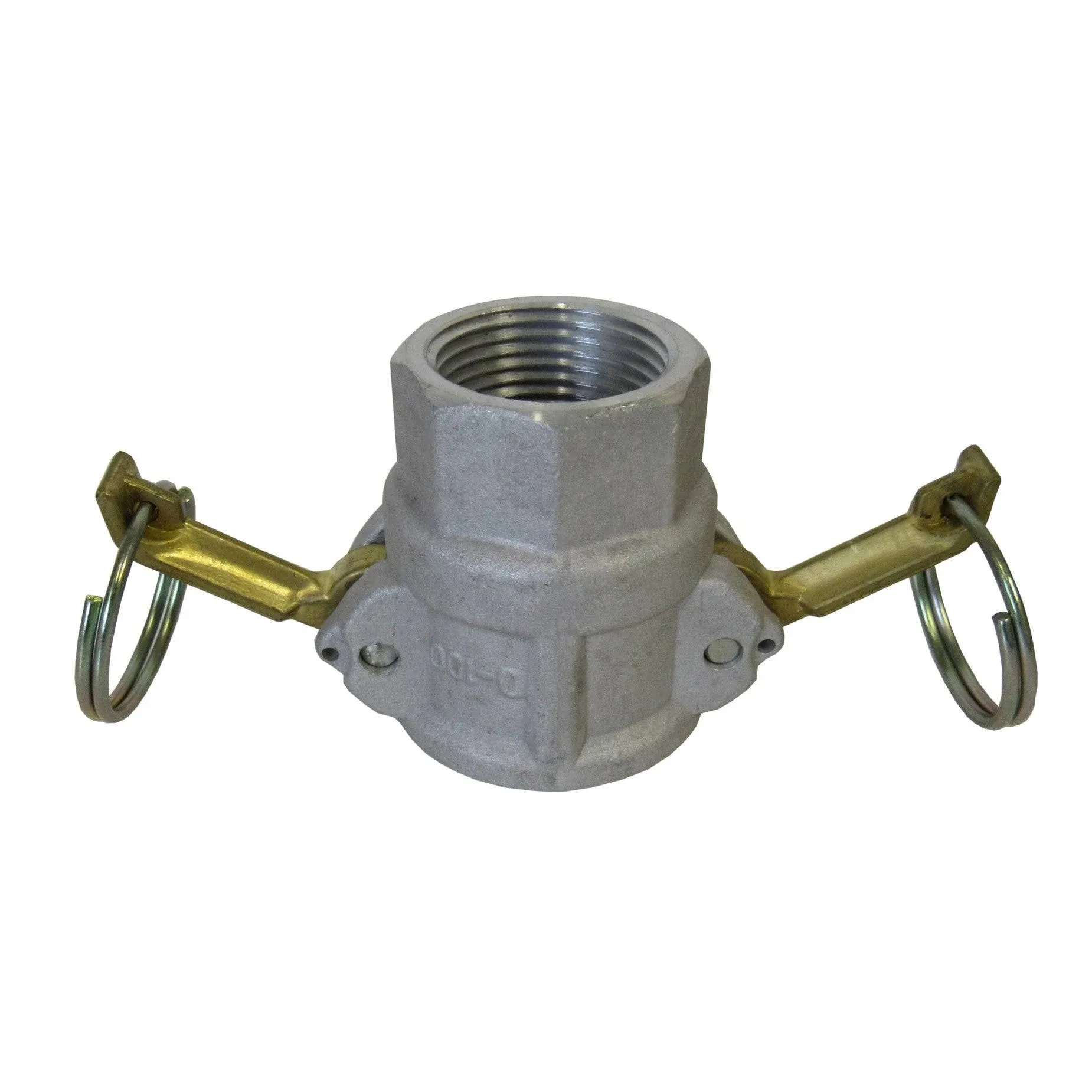 CAMLOCK Coupler - 100D Aluminum CAM & Groove Coupling; 1 INCH Female Coupler/Female NPT