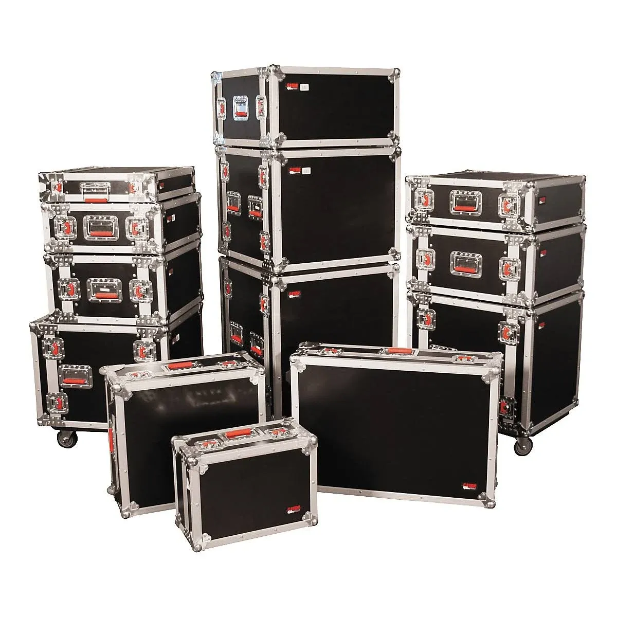 Gator 14U, Standard Audio Road Rack Case w/ Casters