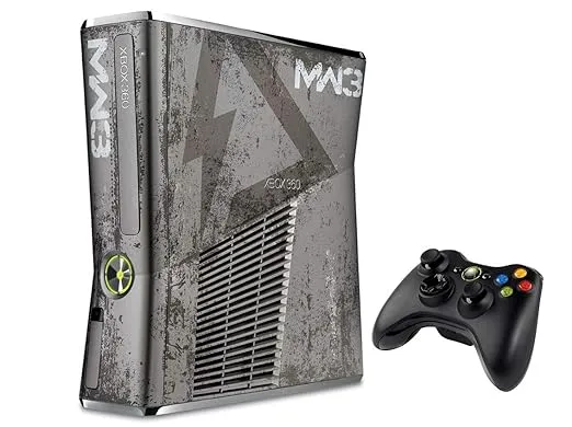 Xbox 360-S (Call of Duty: Modern Warfare 3) Limited Edition Console 320GB Damage