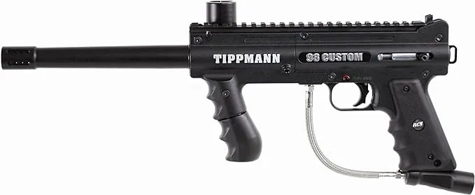 Tippmann 98 Custom Platinum Series .68 Caliber Paintball Marker with ACT, Black