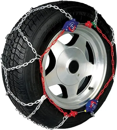 Peerless Auto-Trac 0154505 Auto Tightening 14&#034;-18&#034; Snow Tires Chains 2PCS Set