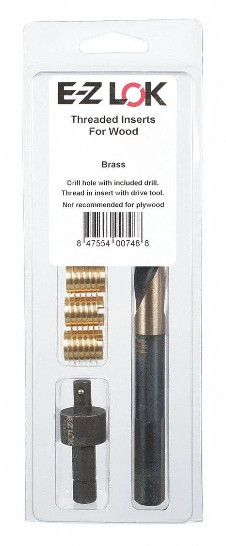 E-Z Knife Threaded Insert Installation Kit - Brass - M5-0.8