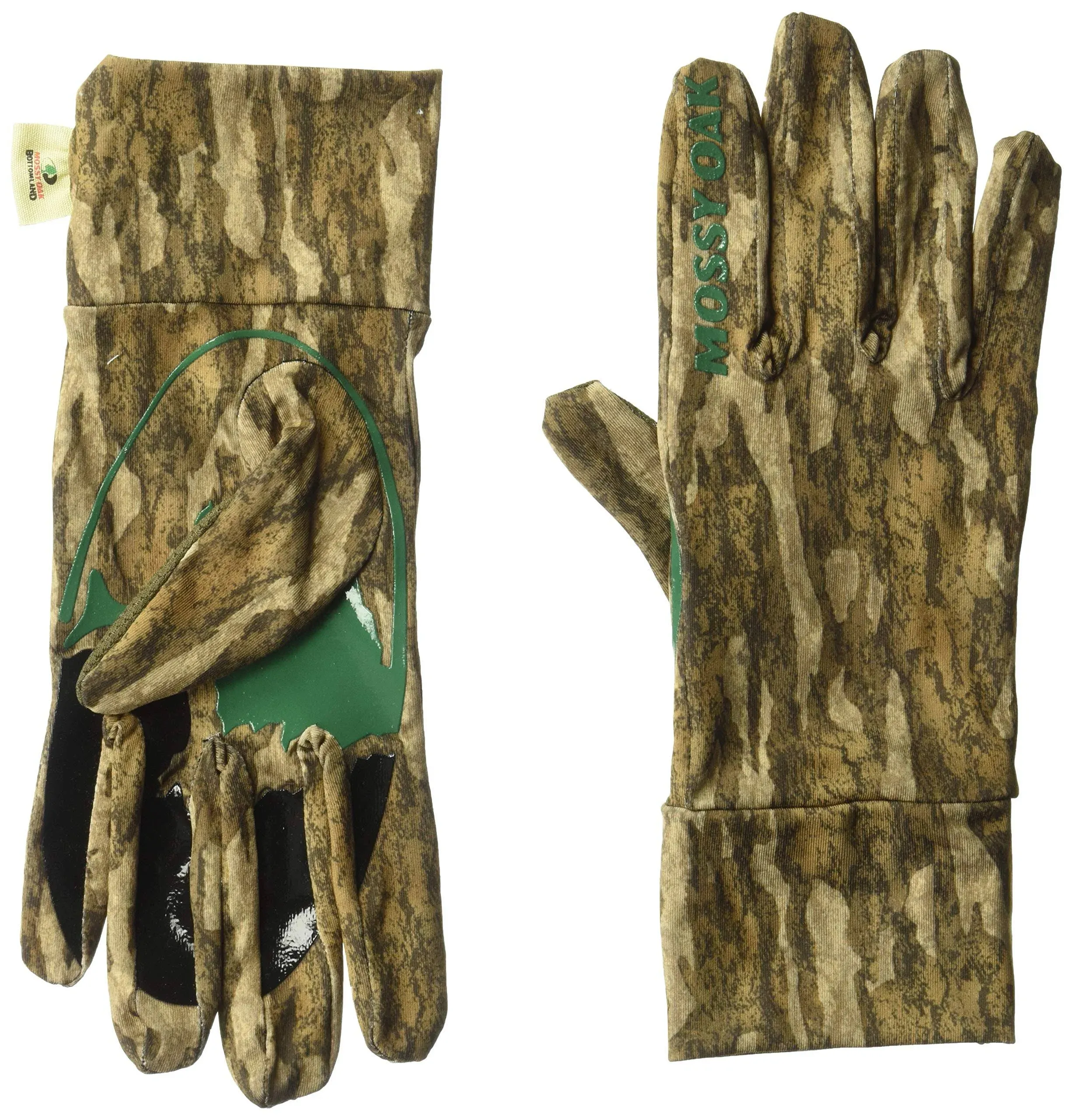 Mossy Oak Mens Lightweight Camo Hunting Gloves