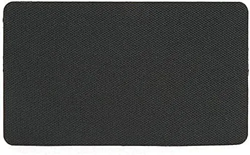 Universal Sunvisor Warning Label Covers - Jet Black