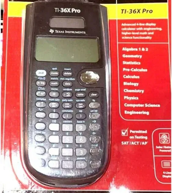 Texas Instruments • TI-36X Pro • Scientific Calculator • Factory Sealed!