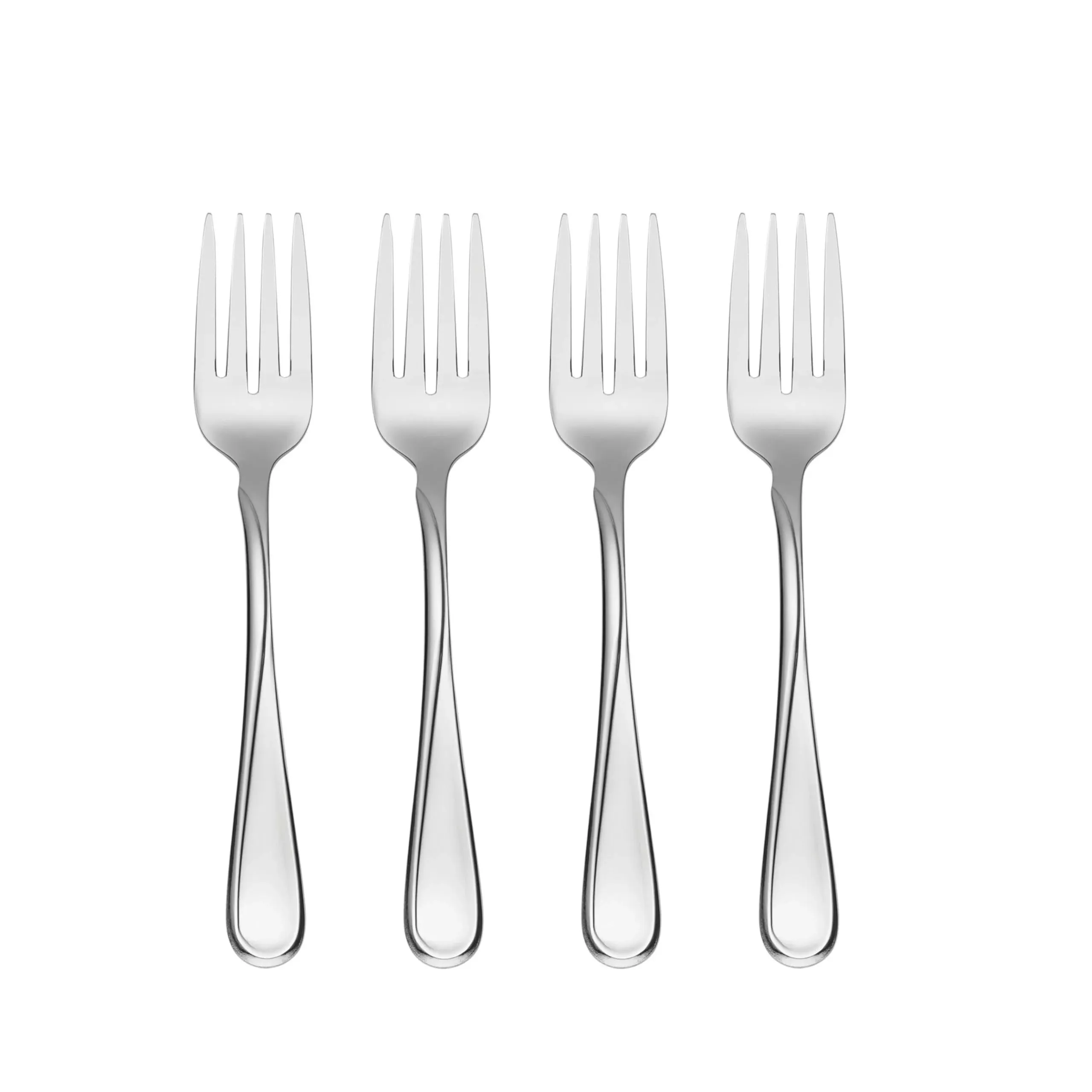 Oneida Flight Everyday Flatware Salad Forks Set of 4