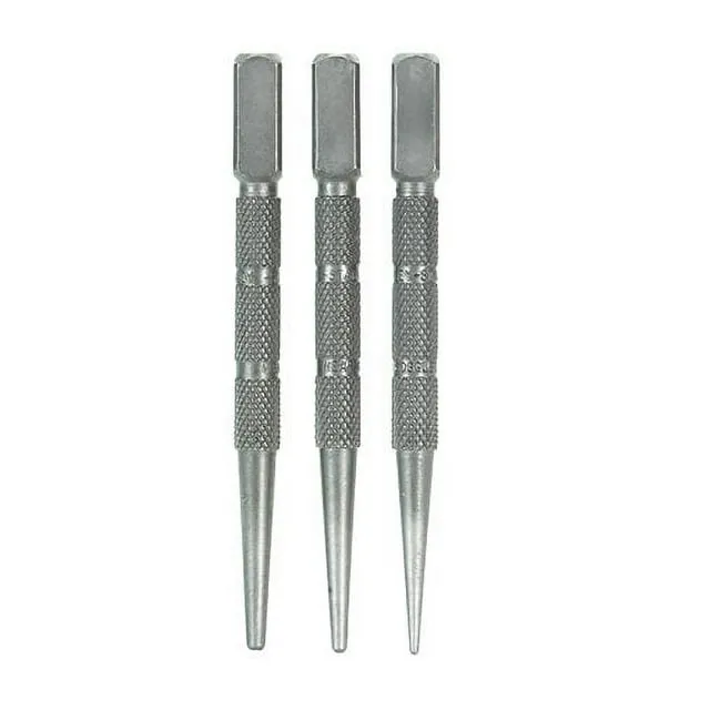 STANLEY Nail Setter, Steel, 3-Piece (58-230)