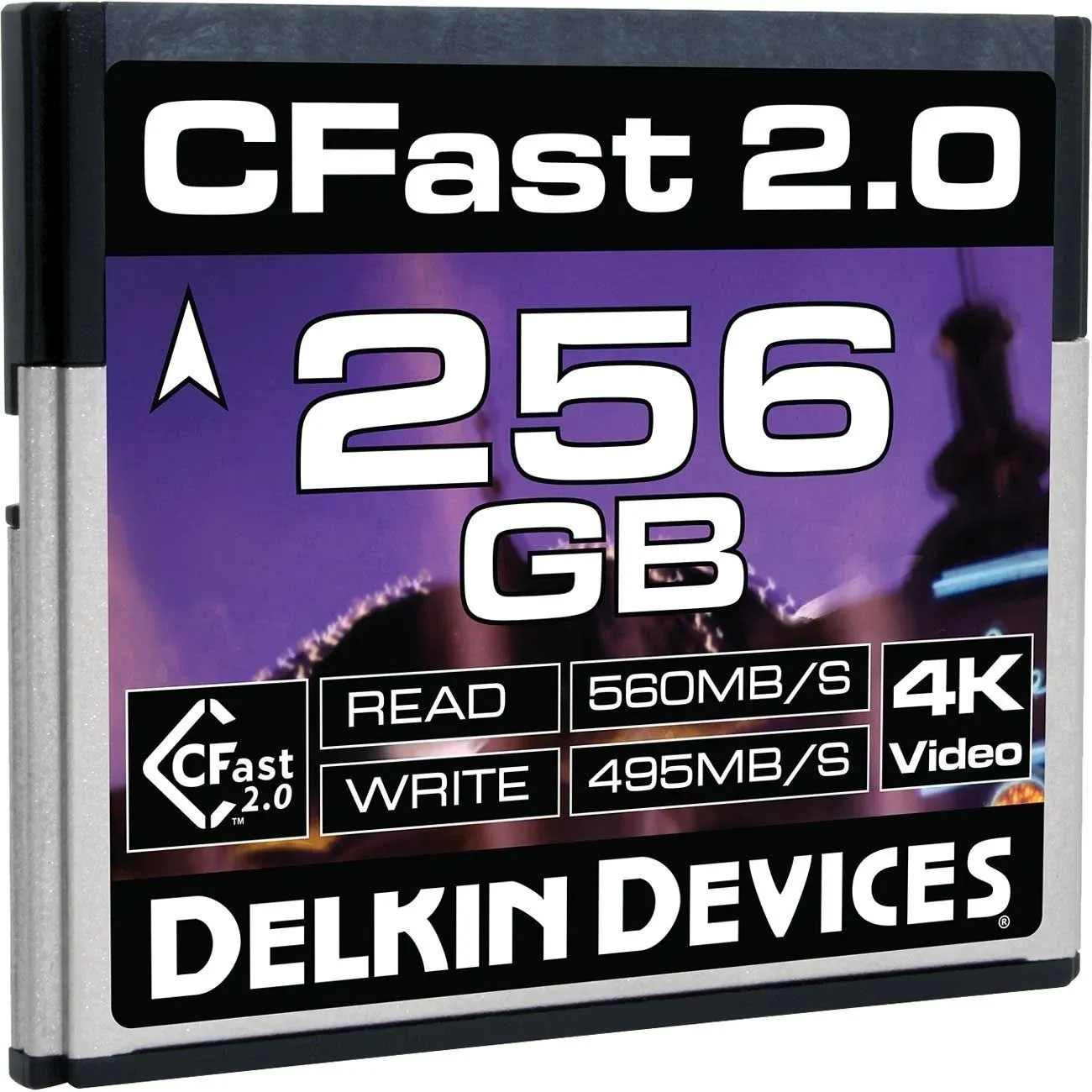 Delkin Devices Cinema CFast 2.0 128GB Memory Card