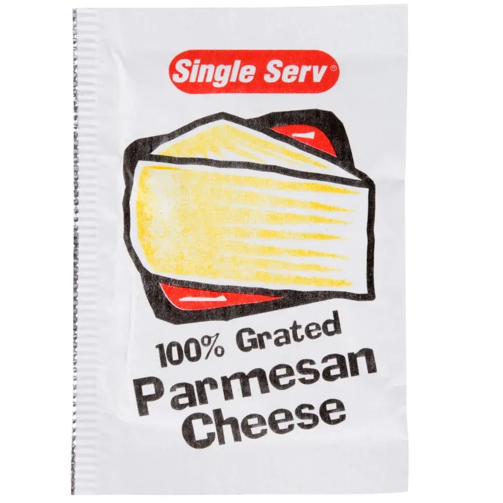 Diamond Crystal Single Serve Parmesan Cheese Packets