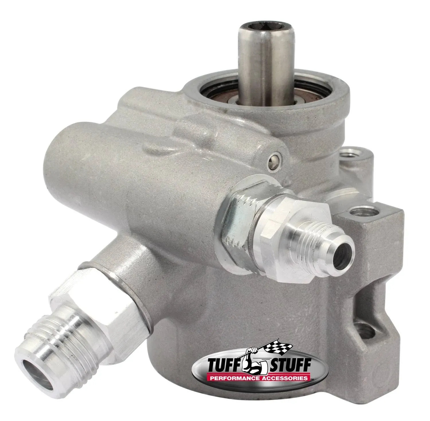 Tuff-Stuff 6175Al Type 2 Power Steering Pump Cast Alum