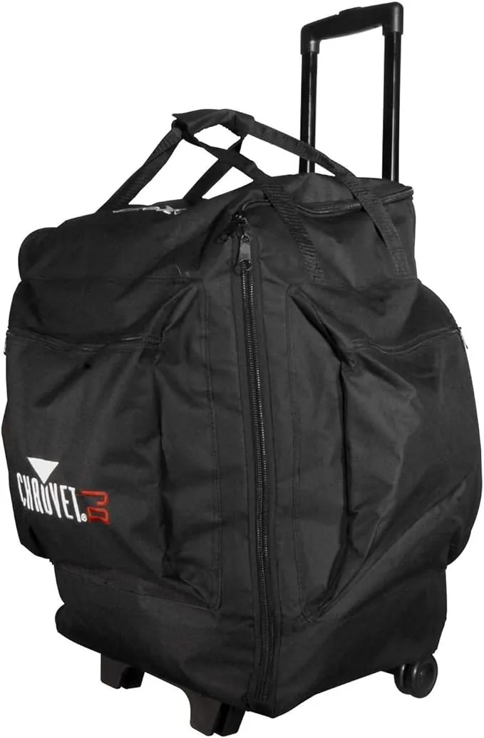 CHAUVET DJ CHS-50 VIP Large Rolling Travel Bag for DJ Lights,Black