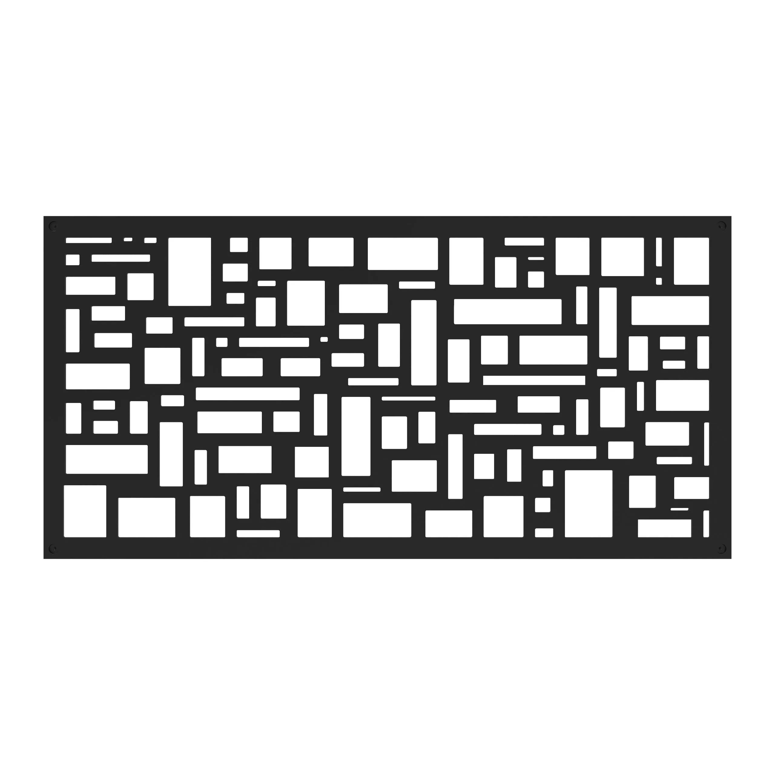 Barrette Outdoor Living 2'x4' Slate Decorative Screen Panel