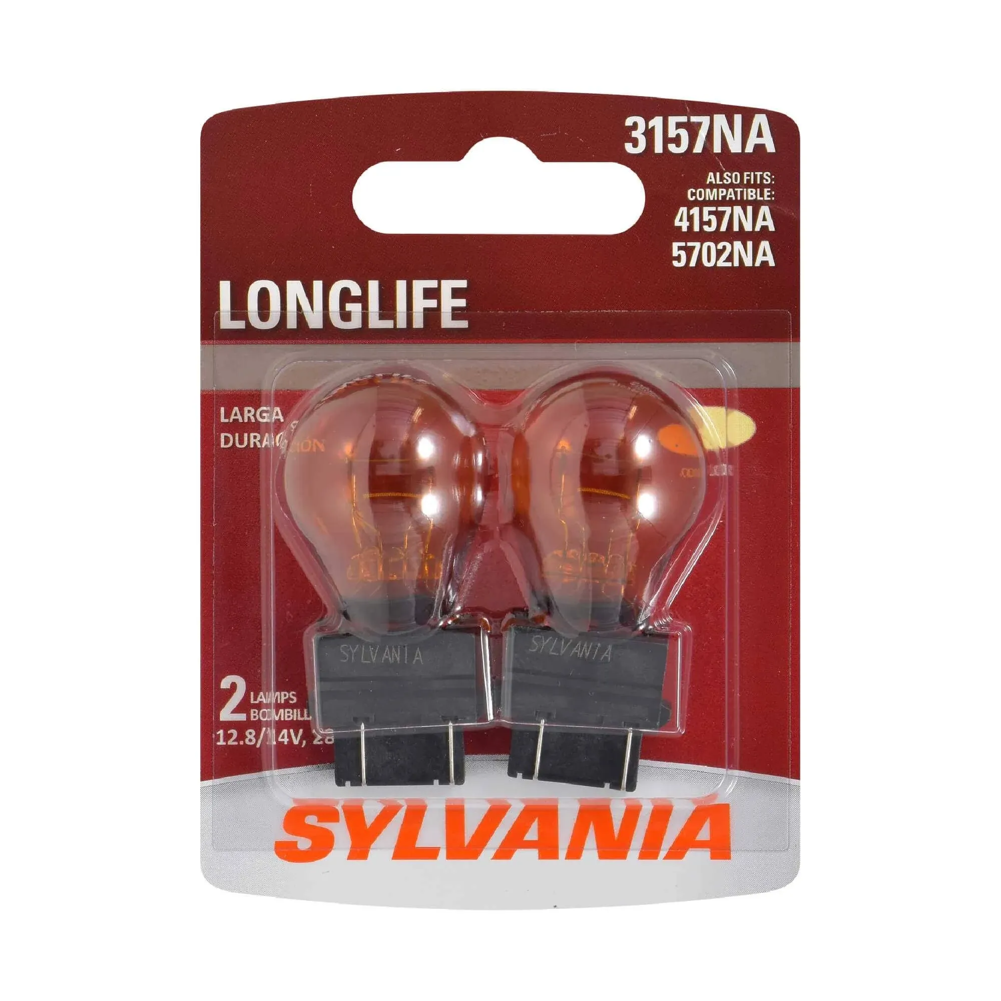 Sylvania 3157a Long Life Mini Bulb, 2 Pack