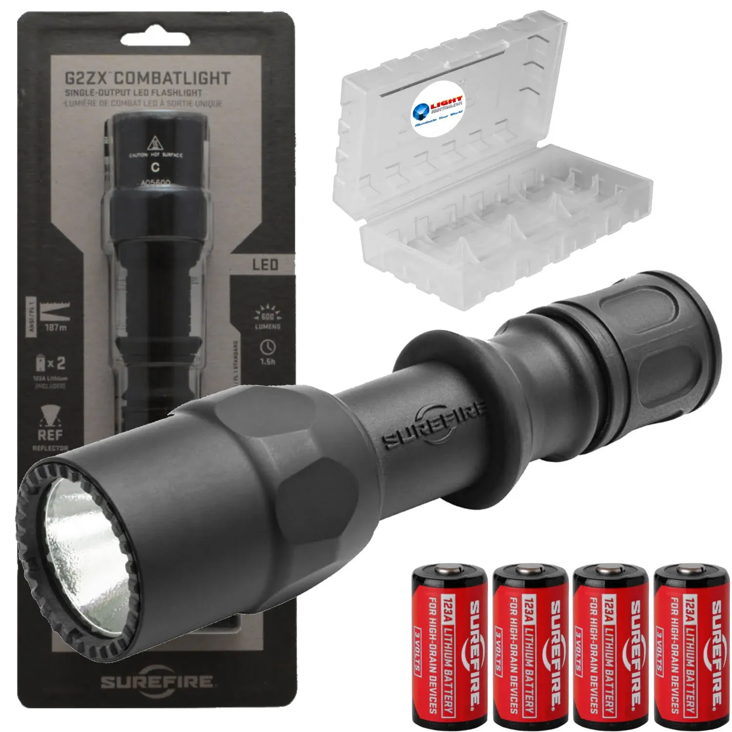 SureFire G2X Series LED Flashlights with Tough Nitrolon Body