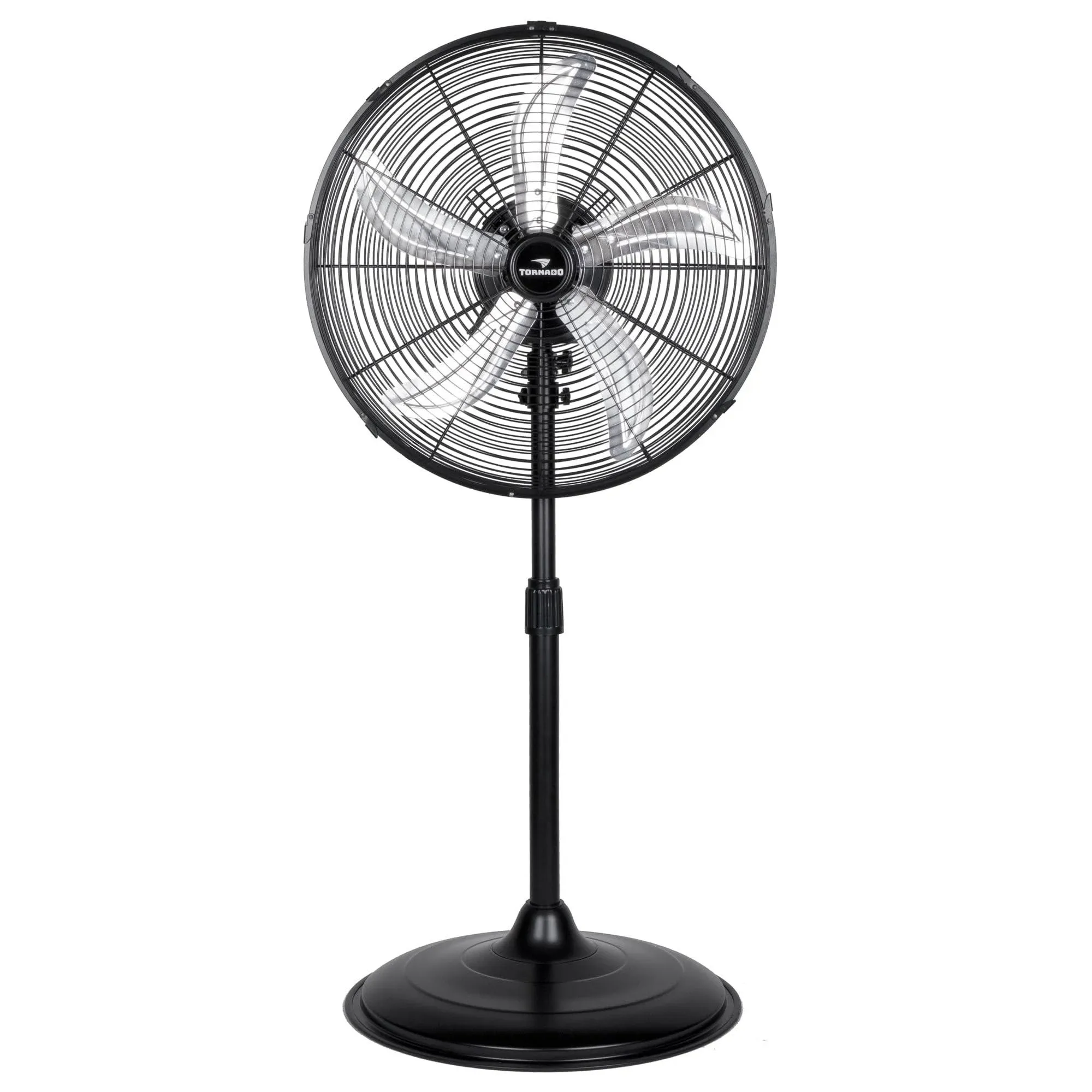 Tornado 20 inch High Velocity Metal Oscillating Pedestal Fan