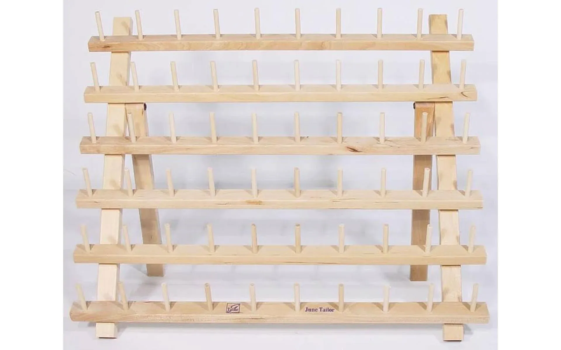 June Tailor 60-Spool Wooden Thread Rack