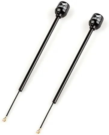 HGLRC LHCP Long Range Antenna FPV Hammer 2.5dBi Mini 5.8G for RC Drone (2pcs Long UFL)