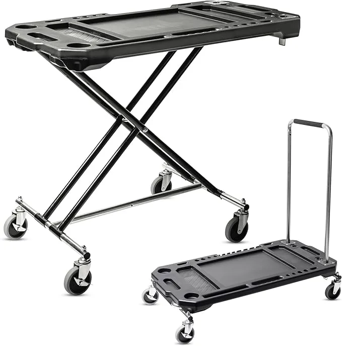 Powerbuilt 3-in-1 Heavy-Duty Work Table Dolly Cart