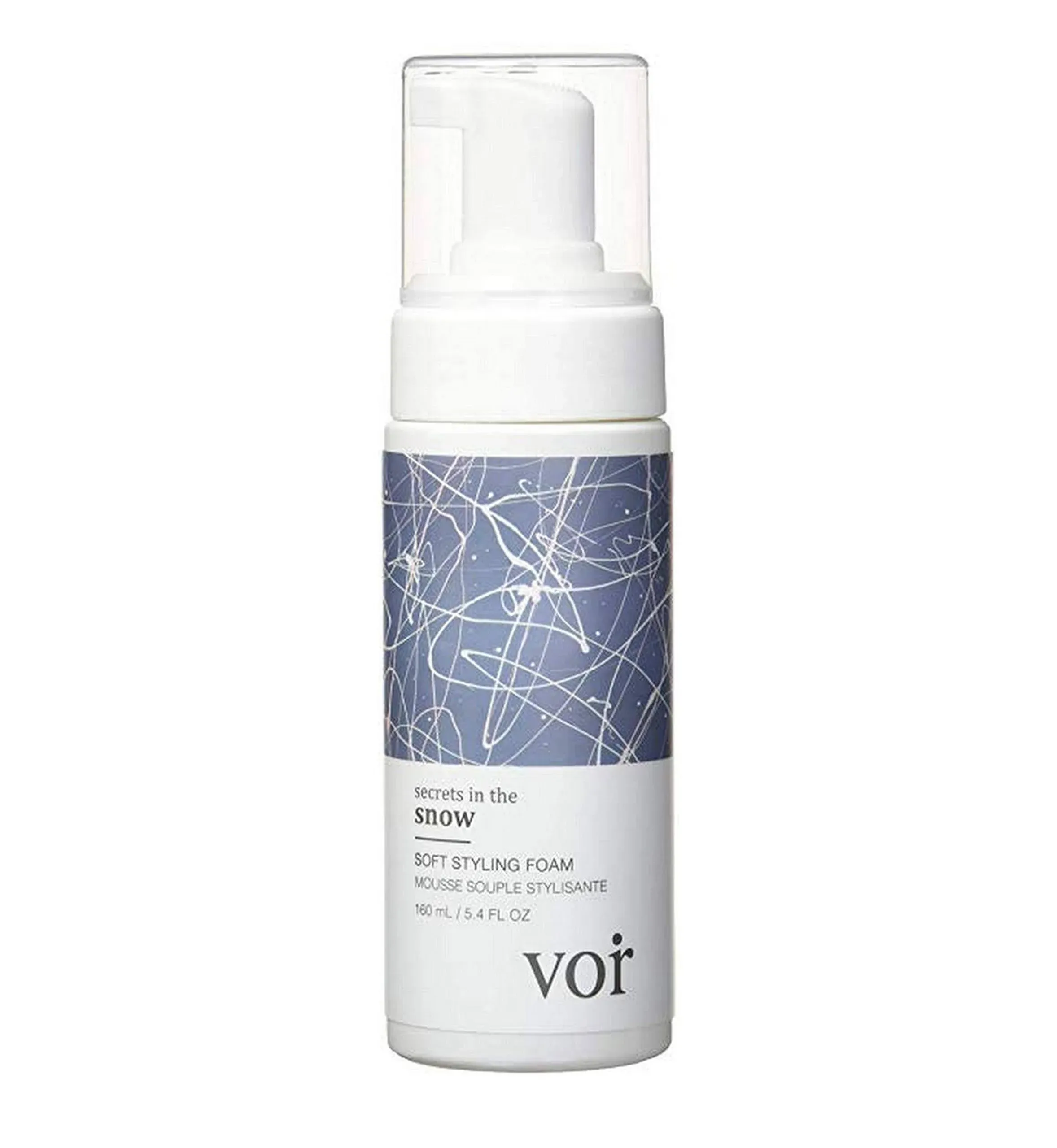 VOIR Secrets in the Snow - Soft Styling Foam Hair Mousse 5.4oz