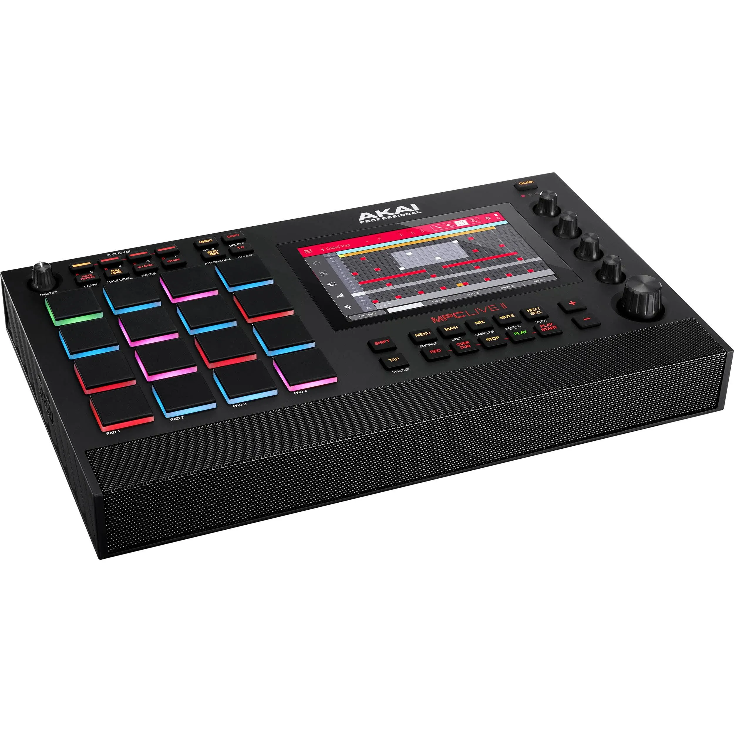 Akai MPC Live II Standalone Music Production Center with Built-In Stereo Monitors