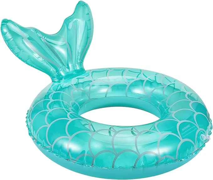 MoKo Inflatable Swimming Ring, 23 inch Children Cute Pool Float Tube Decorations ...