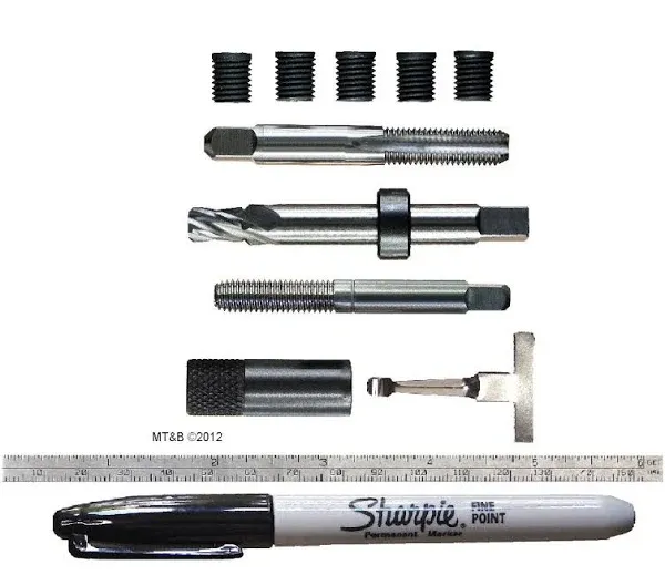 Time-Sert 1812CORE M8x1.25 GM Rocker thread repair