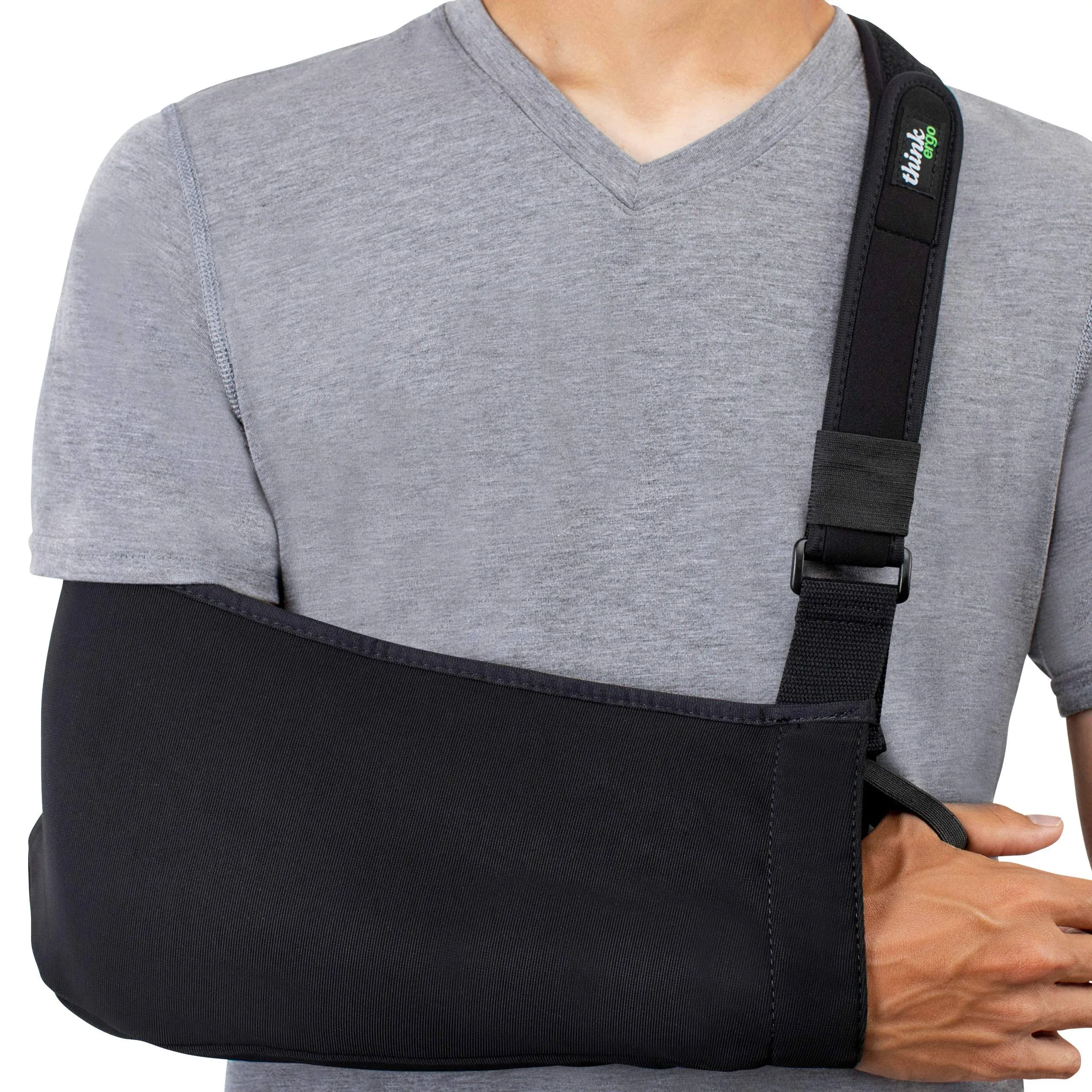 Arm Sling Sport XL: Comfortable Medical Sling with Extendable Pouch. Arm, Sho...