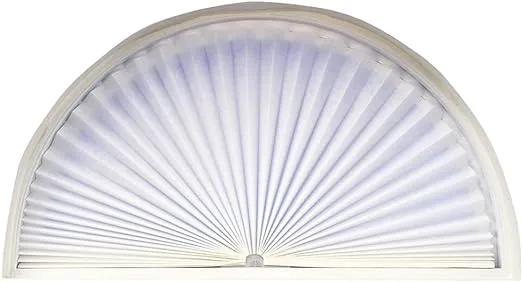 Original Arch Light Filtering Pleated Fabric Shade