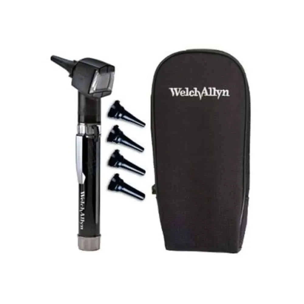 Welch Allyn 22841 Junior Otoscope Set with Handle and Soft Case