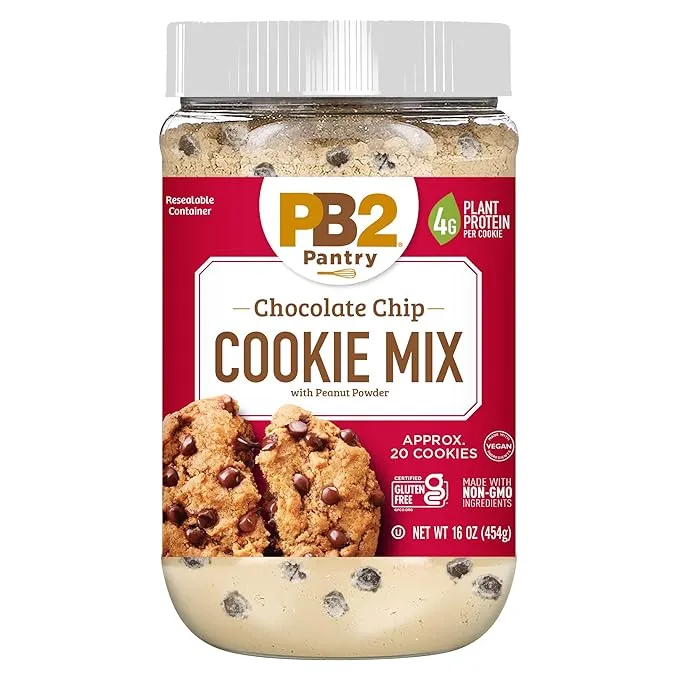 PB2 Pantry Chocolate Chip Cookie Mix