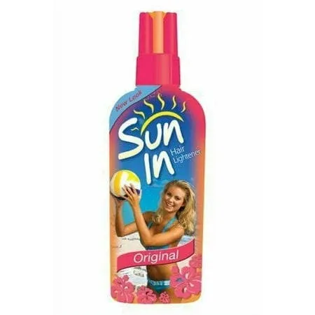 Sun-In Original Spray-In Hair Lightener, Tropical Breeze, 4.7 Oz, 6-Pack