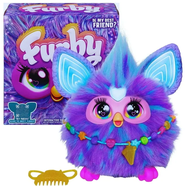 Furby Purple Interactive Plush Toy