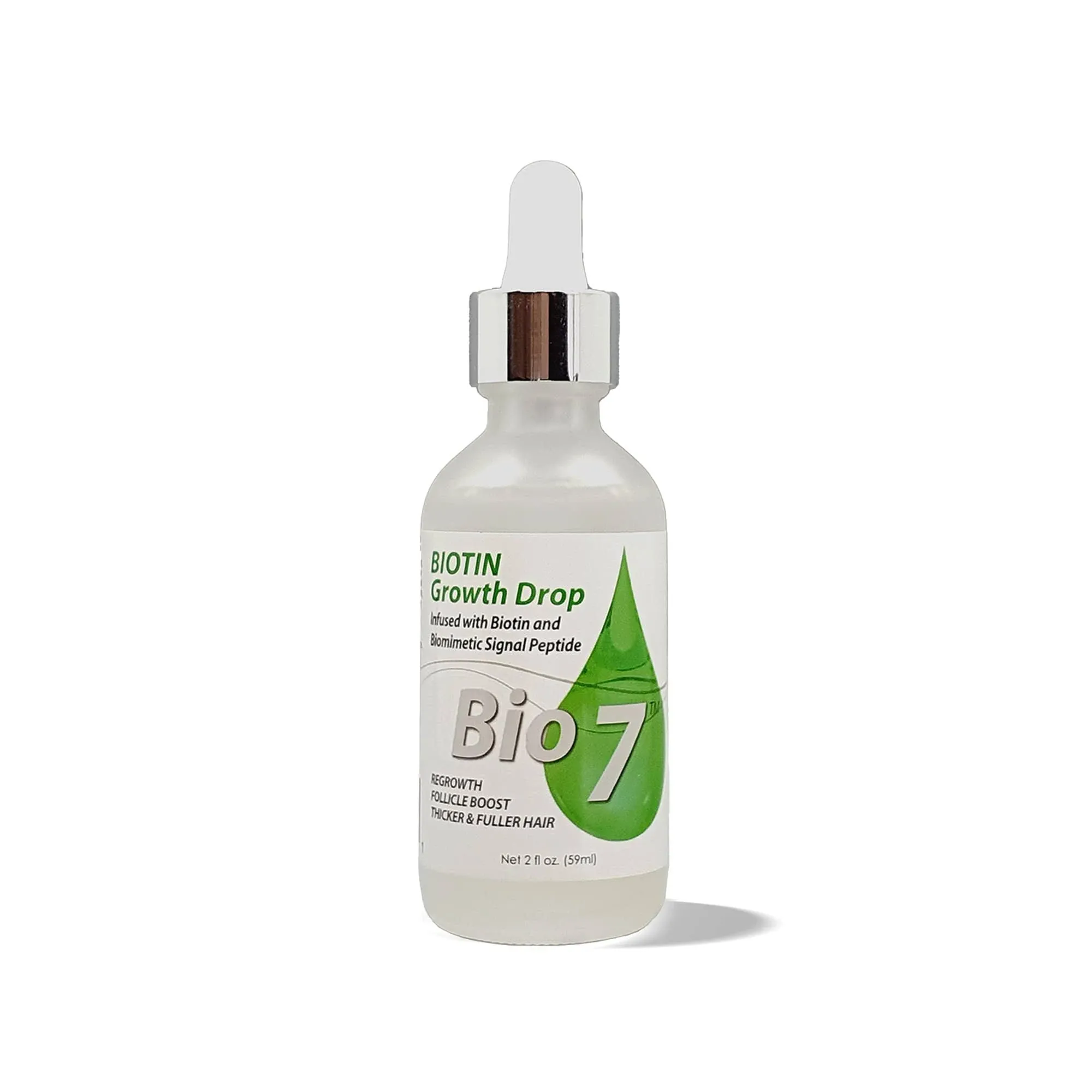 Bio 7 Biotin Growth Drop For Hair Growth 2 Fl.Oz