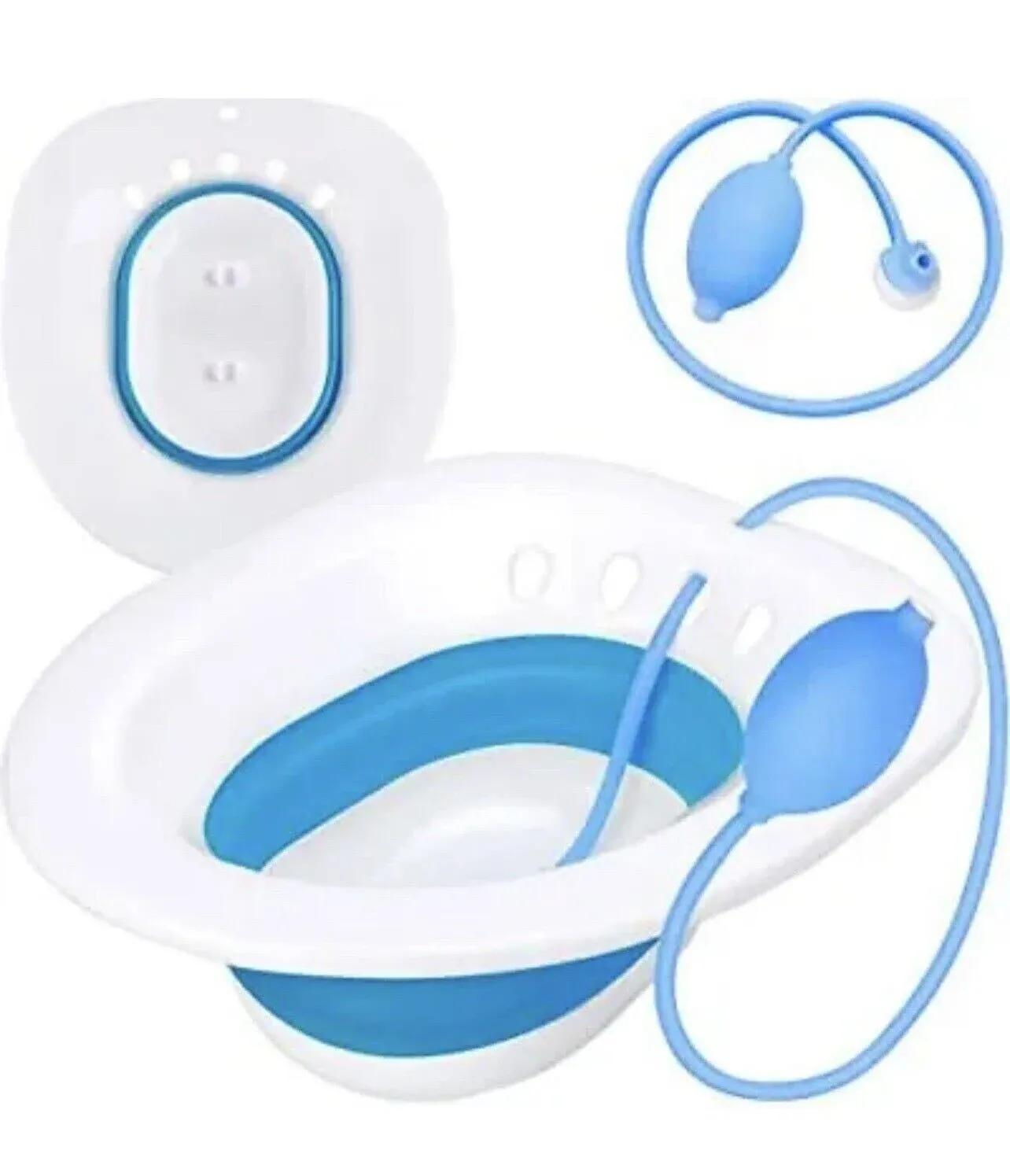 Pochik Toilet Sitz Bath for Hemorrhoids Toilet Seat Postpartum Care