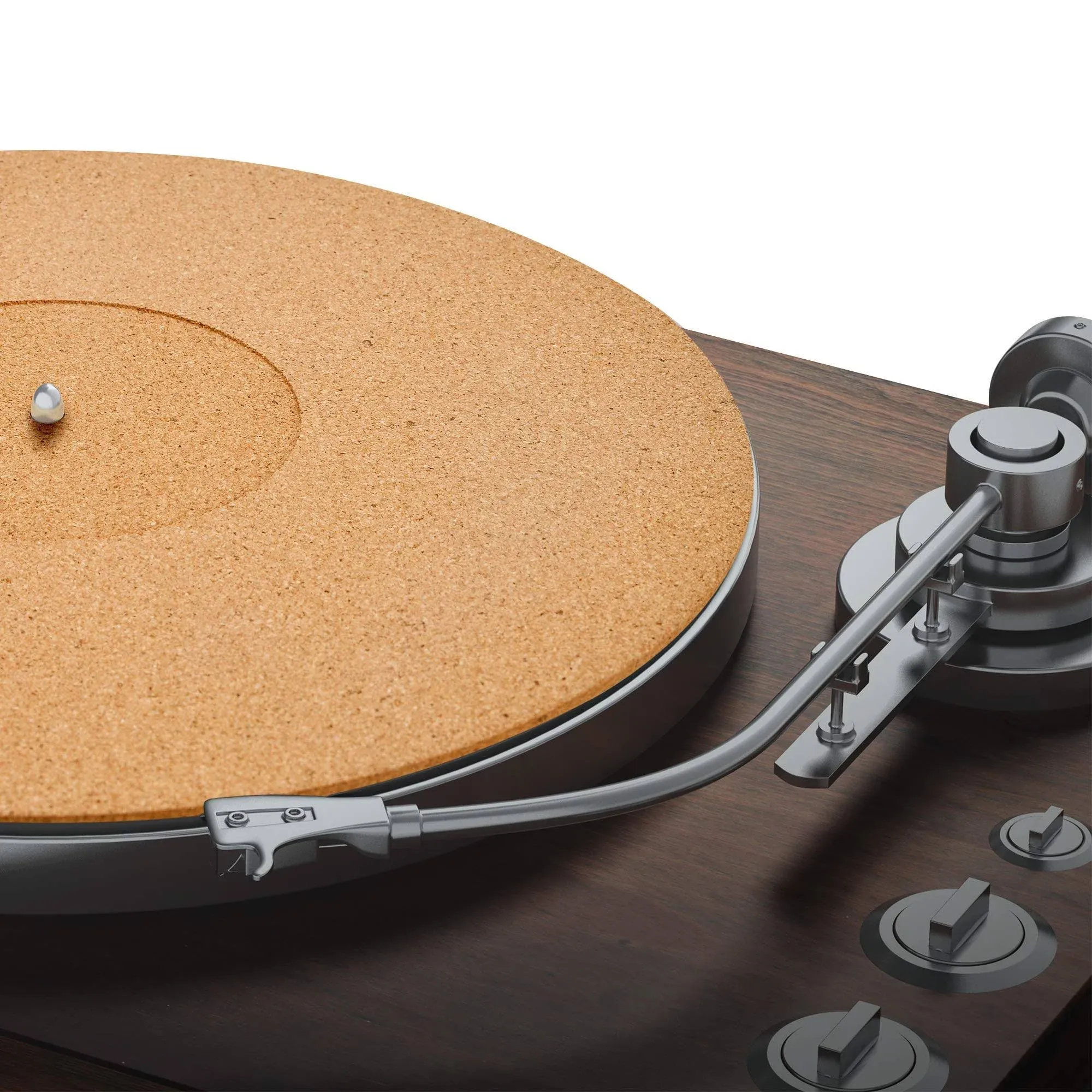 Pro-spin Cork Turntable Mat for Vinyl LP Record Players (3mm) High-Fidelity ...