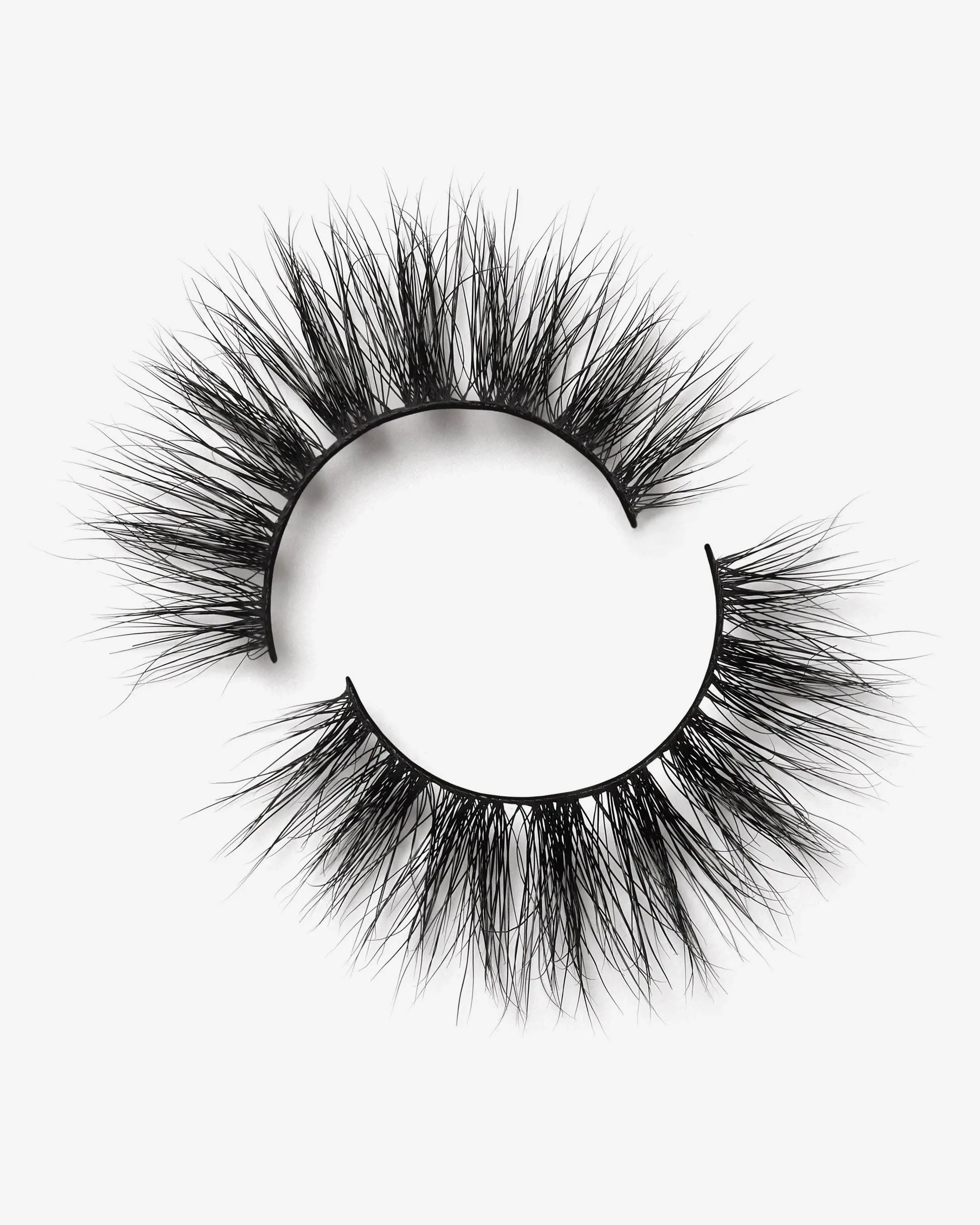 Lilly Lashes Miami Lite - Natural Looking Lashes Mink | Mink Lashes | False Eyelashes | Fluffy Lashes | Strip Lashes | Round Shaped and Fluttery | Fake Eyelashes 15mm length, Reusable Up to 15 Wears