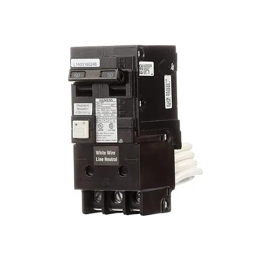 Siemens QPF 50-Amp 2-Pole GFCI Circuit Breaker QF250P