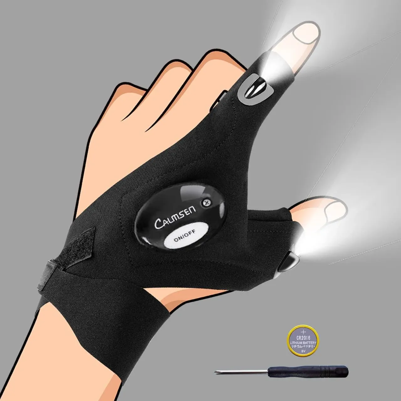 Led Flashlights Gloves Valentine&#039;s Gift For Him Cool Gadgets Fishing Gifts For M