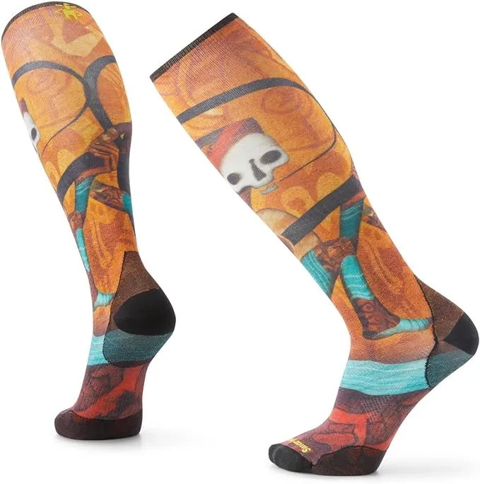 Smartwool Ski Zero Cushion Memory Quilt Print OTC Socks