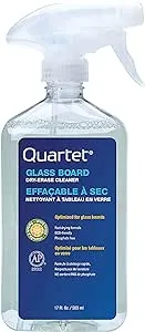 Quartet Glass Dry Erase White Board Cleaner, Whiteboard Cleaning Spray, 17 oz, Orange Scented (562)