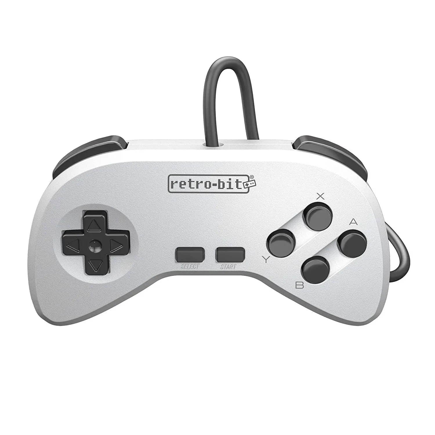 SNES & NES Retro Duo Console System - Silver Black (Retro-Bit)