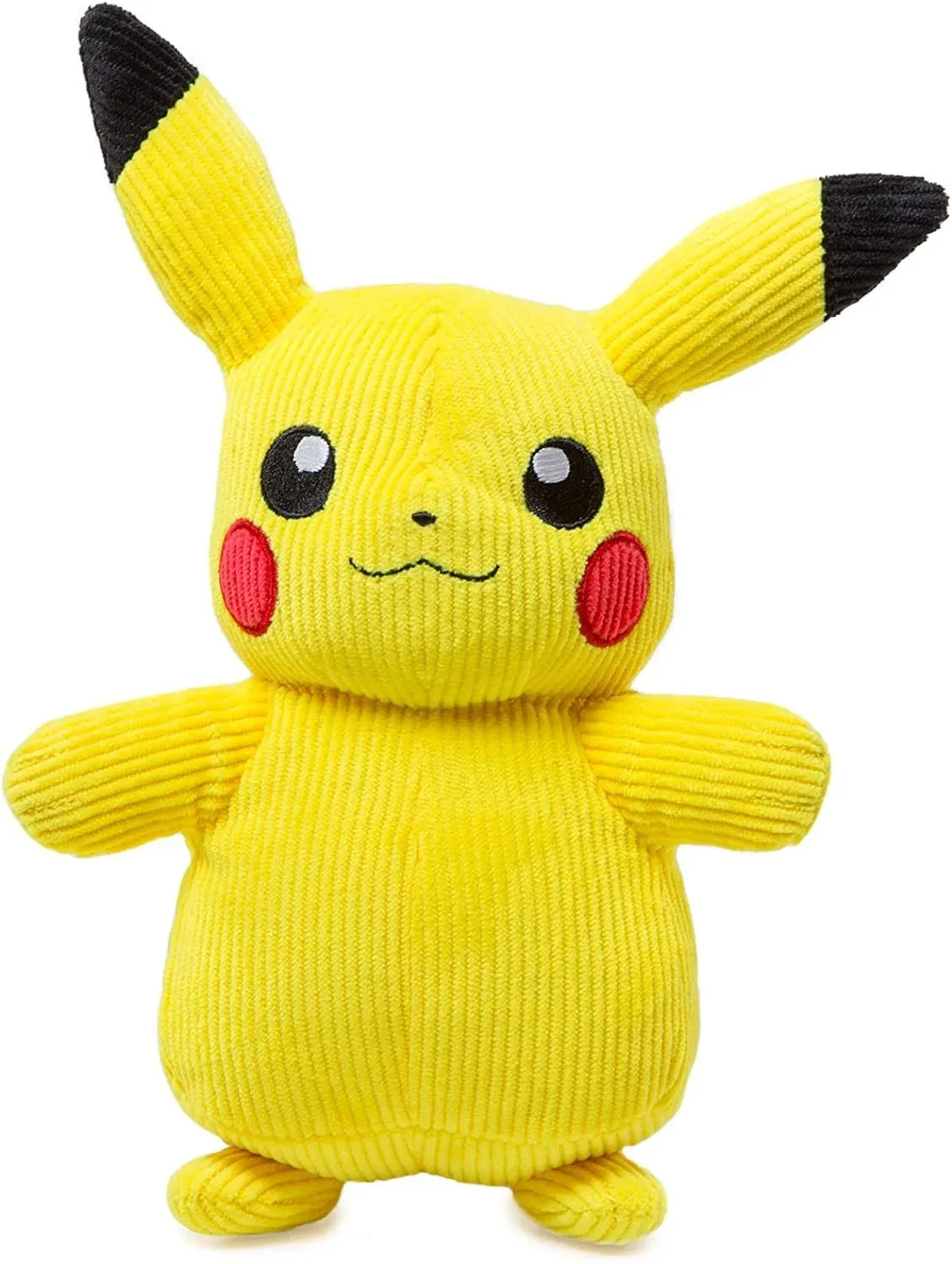 Pokemon 10” Pikachu Corduroy SELECT Plush Licensed Authentic Rare Hard To Find