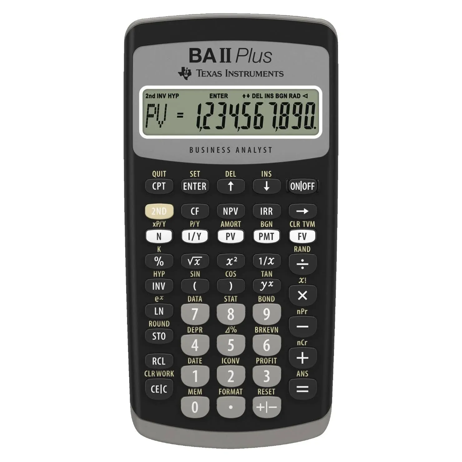 Texas Instruments - BA-II Plus Adv. Financial Calculator