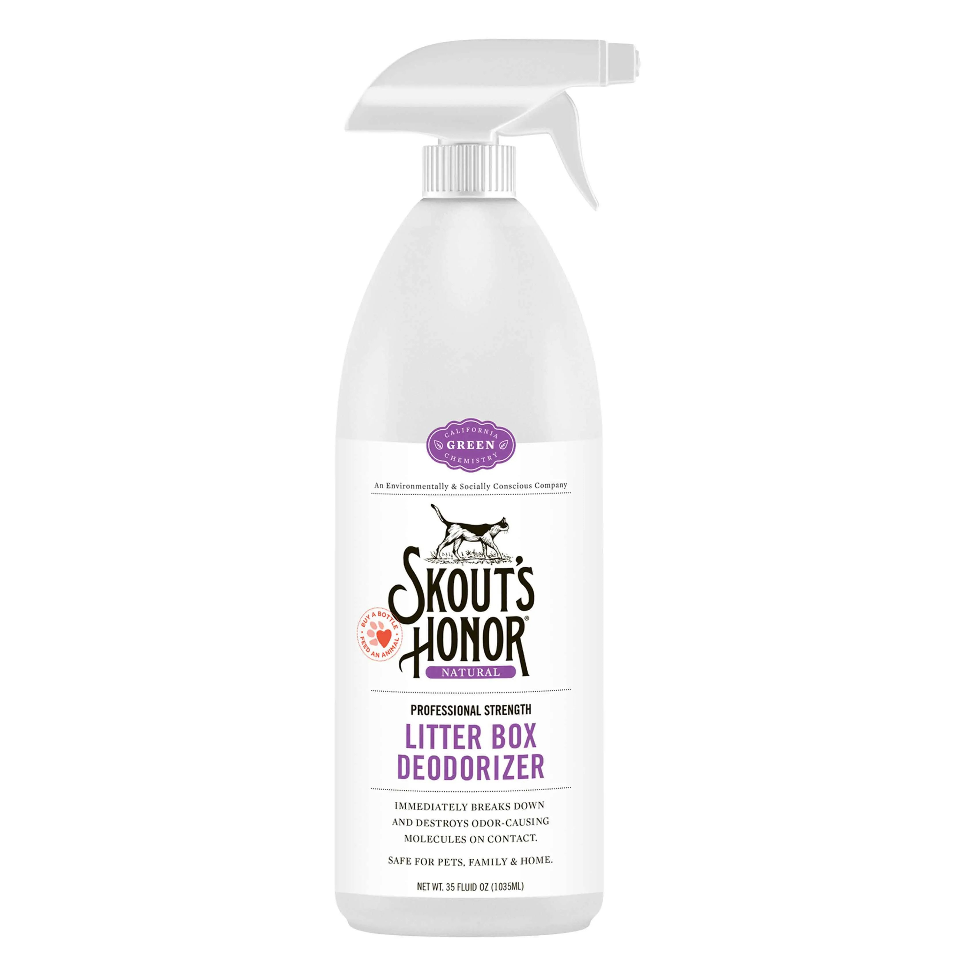 Skout's Honor Litter Box Deodorizer, 35oz
