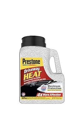 Prestone Driveway Heat, Concentrated Ice Melter - 9.5 lbs (4.31 kg)