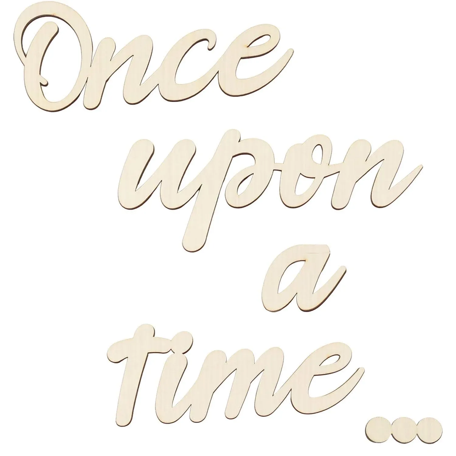 Once Upon a Time Sign Nursery Decor Once Upon a Time Wood Sign Wall Decor for...